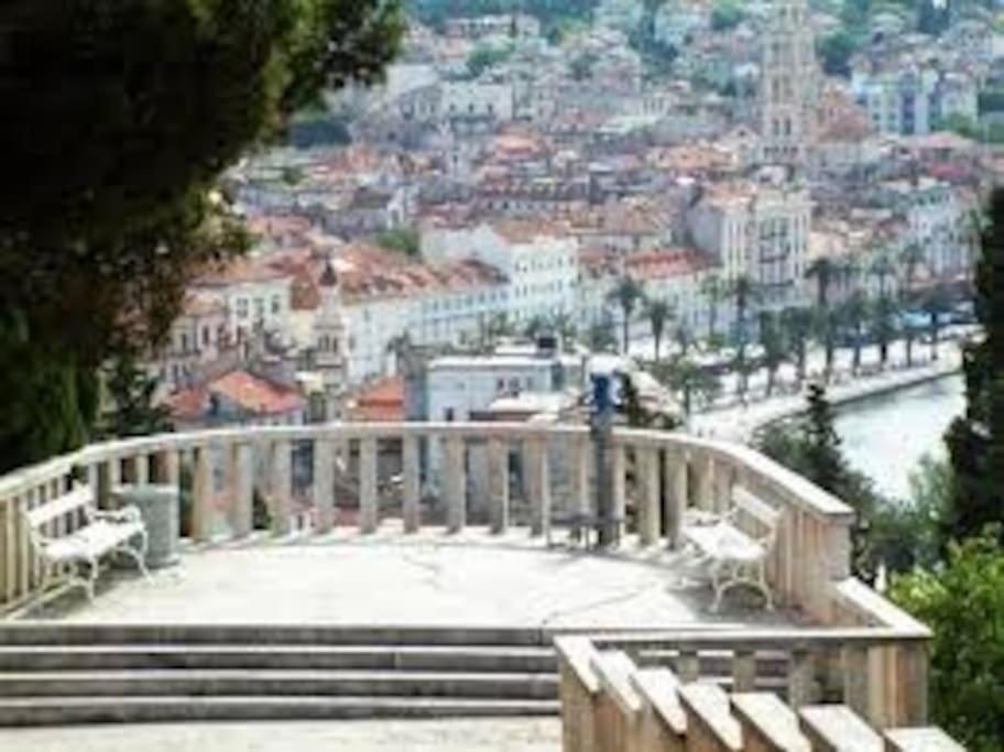 ספליט Marjan Hill 3-Br Apt,5 Guests Private Garden Near Beach מראה חיצוני תמונה